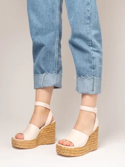 Paloma Barcelo Sandali Clama Napa Silk Glacial