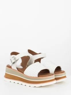 Sandali Zeppa Bea Off White