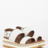 Sandali Zeppa Marta Off White