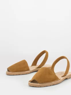 Sandali Ante Cognac In Suede -Birkenstock Italia ria menorca sandali ante cognac in suede4