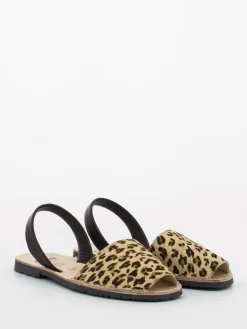 Sandali Kid Leopardo Capuchino