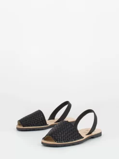 Sandali Woven Velvet Intrecciati Neri -Birkenstock Italia ria menorca sandali woven velvet intrecciati neri4