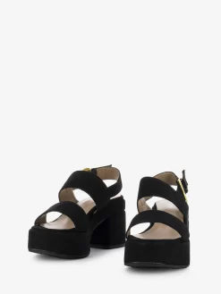 Sandali In Camoscio Nero -Birkenstock Italia sandali in camoscio nero4