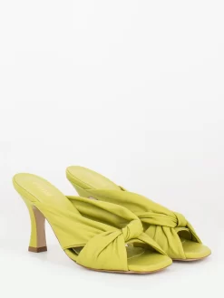 Ciabattine Nappa Cedro Con Nodo