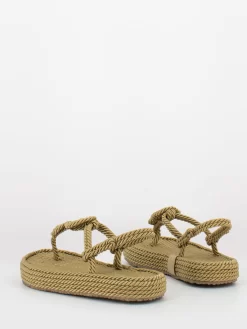 Infradito Platform Cognac In Corda -Birkenstock Italia stimm infradito platform cognac in corda3