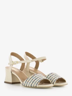 Sandali Aria Raffia Panna