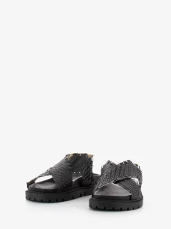 Sandali Elide Neri In Pelle Intrecciata -Birkenstock Italia stimm sandali elide neri in pelle intrecciata4