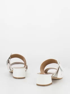 Sandali In Nappa Bianchi Con Maxi Fibbia -Birkenstock Italia stimm sandali in nappa bianchi con maxi fibbia3