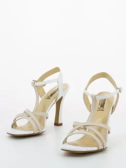 Sandali In Nappa Bianco / Beige -Birkenstock Italia stimm sandali in nappa bianco beige4