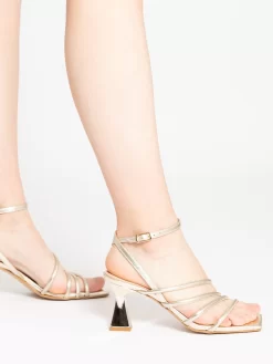 Sandali In Nappa Laminata Platino -Birkenstock Italia stimm sandali in nappa laminata platino3