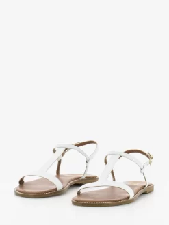 Sandali In Pelle Ad H Bianchi -Birkenstock Italia stimm sandali in pelle ad h bianchi4