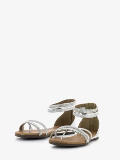 Sandali Laminati Con Strass Argento -Birkenstock Italia stimm sandali laminati con strass argento4