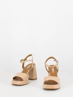 Sandali Open-toe In Vernice Nude -Birkenstock Italia stimm sandali open toe in vernice nude4