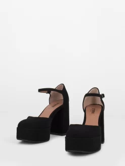 Sandali Plateau Neri Con Cinturino -Birkenstock Italia stimm sandali plateau neri con cinturino4