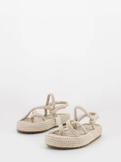 Sandali Platform Beige In Corda -Birkenstock Italia stimm sandali platform beige in corda4