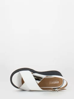 Sandali Zeppa Bianco / Specchio Argento -Birkenstock Italia stimm sandali zeppa bianco specchio argento4
