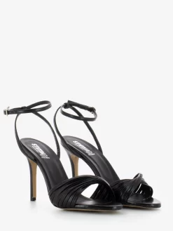 Sandalo Aries Zeus Metal Nero