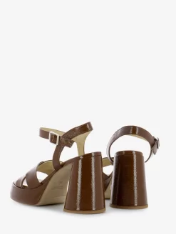 Sandalo Naplak Vernice Marrone -Birkenstock Italia stimm sandalo naplak vernice marrone3