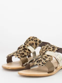 Sandali Cuoio / Leopardo Cappuccino -Birkenstock Italia stringart sandali cuoio leopardo cappuccino4